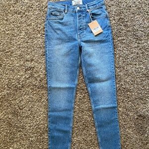 NWT Reformation Serena High Waisted Skinny Jeans